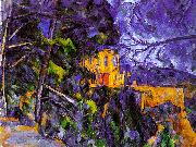 Paul Cezanne Le Chateau Noir painting